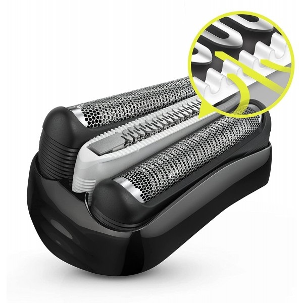 Braun Series 3 Proskin 3050cc Electric Shaver Rechargeable and Cordless Electric Razor for Men with Pop Up Precision Trimmer + Clean and Charge Station