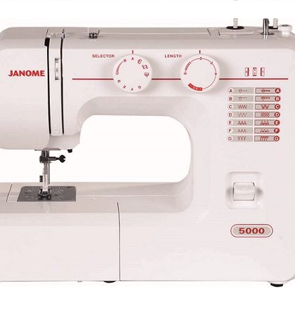 چرخ خیاطی ژانومه مدل JANOMEH 5000