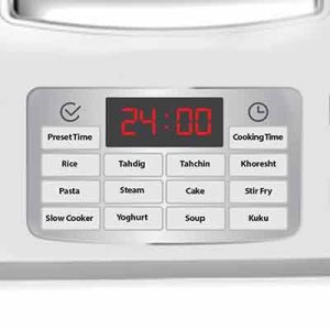 دارای 12 منوی پخت خودکار