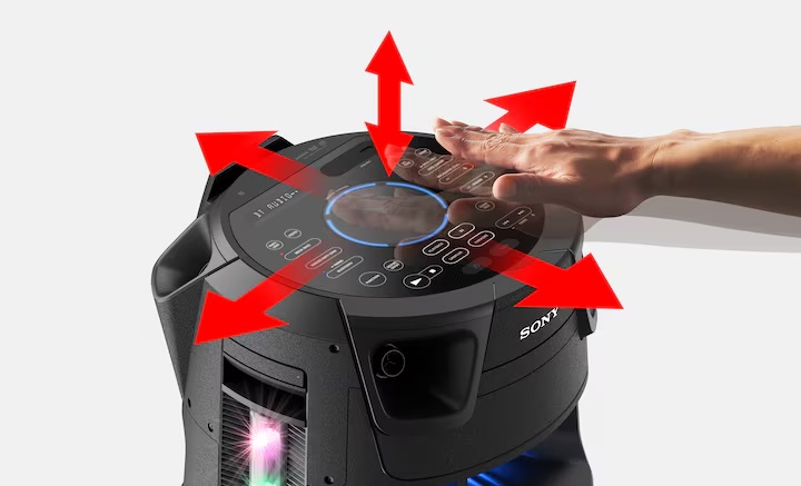 Sony MHC-V73D Wireless Bluetooth Party Speaker