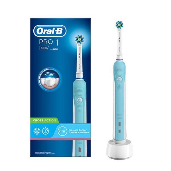 مسواک برقی اورال بی مدل کراس اکشن PRO1 500