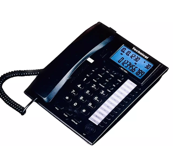 تلفن رومیزی دو خط تکنیکال مدل TEC-1025