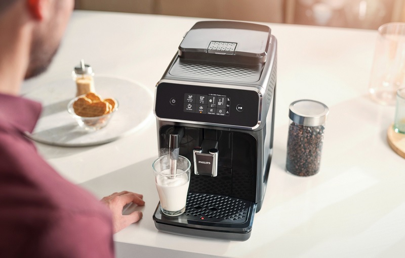 Philips 2200 Series Fully Automatic Espresso Machines, 1.8 L, 1500 W, Black, EP2220/10