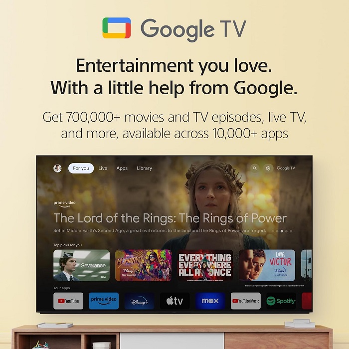 Over 10,000 apps and games, straight to your TV