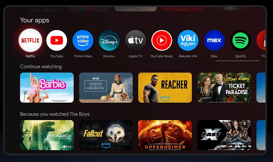 Do more on your TV with your voice.