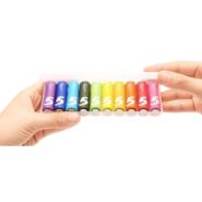 باتری قلمی آلکالاین رنگین کمانی شیائومی بسته 10 عددی مدل ZI5